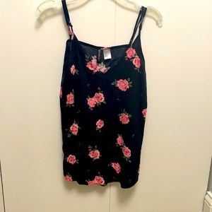 H&M Floral Tank Top Size 2